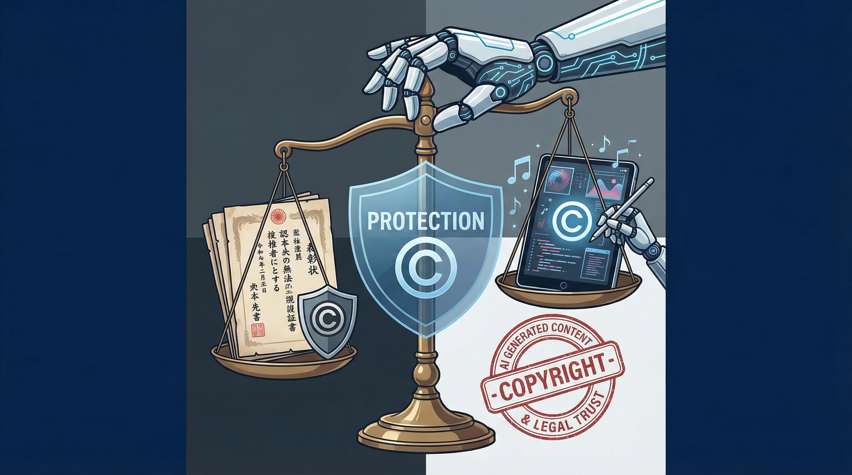 AI生成物の著作権は誰のもの?日本の法律とクリエイターが知るべき実務的対策